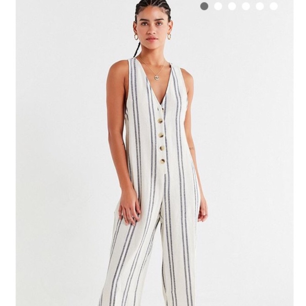 Urban Outifitters Striped Jumpsuit. NWT